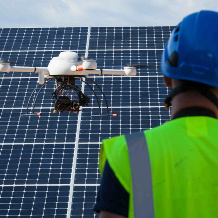 Check Up impianto con Drone