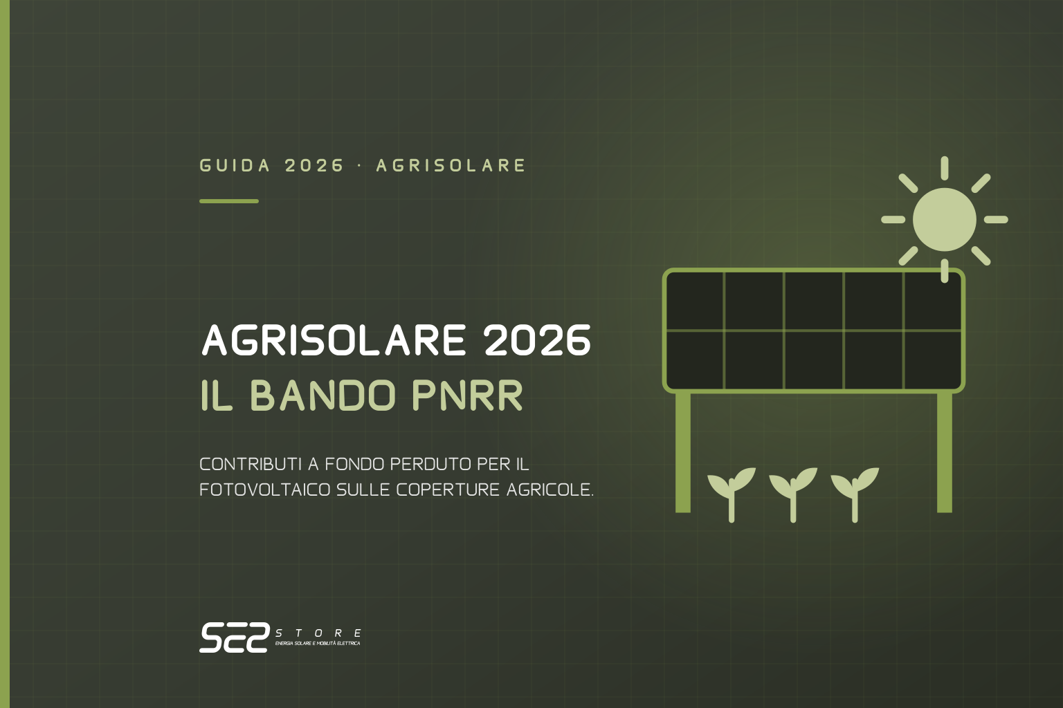 Agrisolare 2026: il bando PNRR per il fotovoltaico sulle coperture agricole