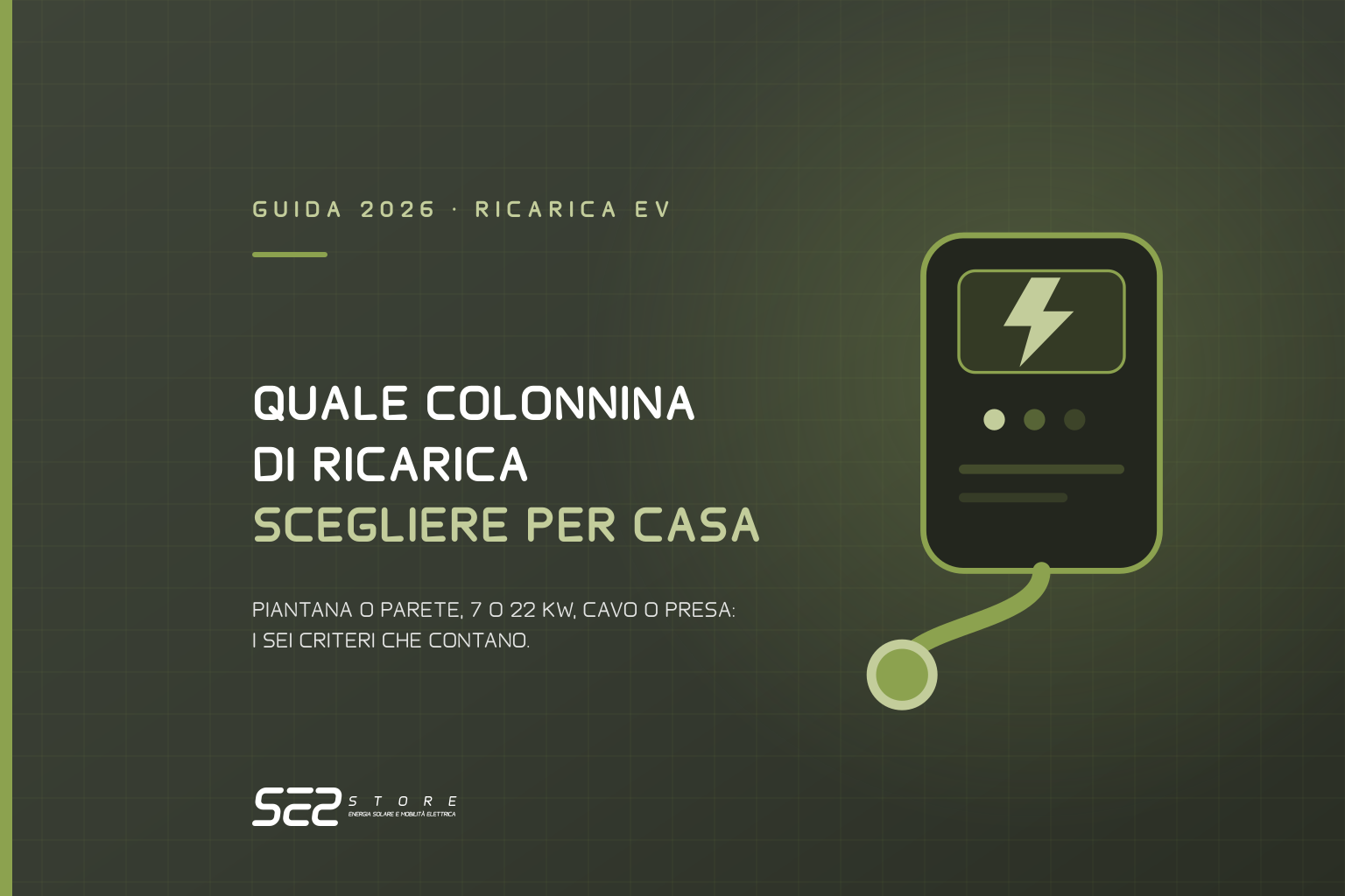 Quale colonnina di ricarica per auto elettrica scegliere per casa
