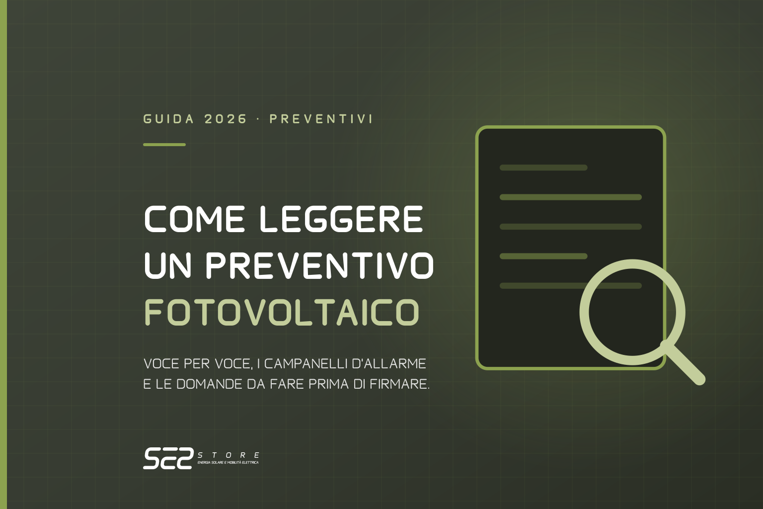 Come leggere un preventivo fotovoltaico voce per voce prima di firmare