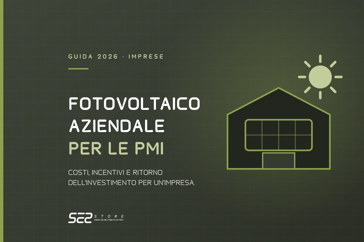 Impianto fotovoltaico aziendale per le PMI: costi, incentivi e ritorno