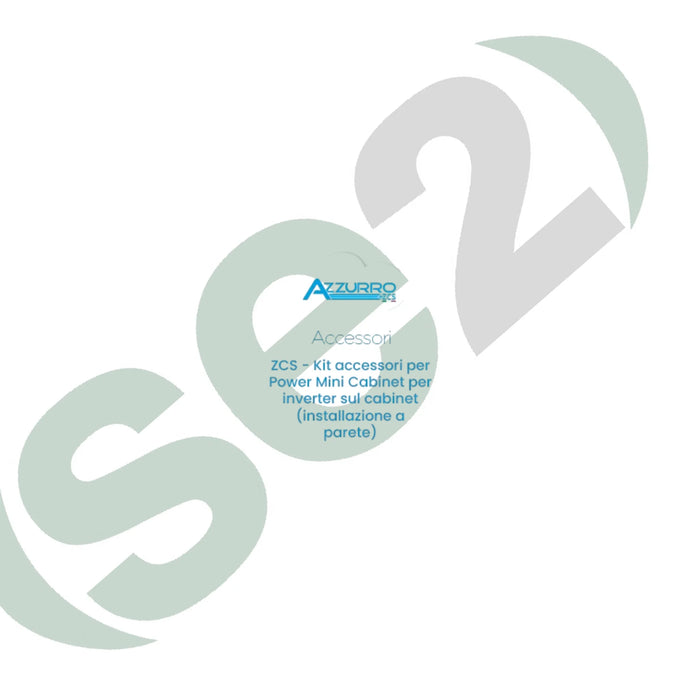 Accessorio Sistema Accumulo ZCS - Kit accessori per Power Mini Cabinet per inverter sul cabinet