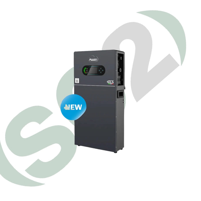 Inverter AZZURRO 1PH BZT5000 e batteria integrati in una unica soluzione compatta
