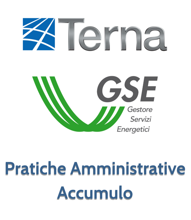 Batteria Solare - Pratiche Amministrative Distributore di Rete TERNA / GSE per Installazione Accumulo (Batterie) Impianto Fotovoltaico Esistente